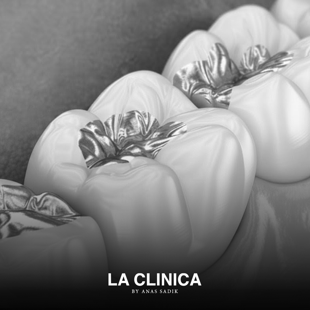 حشو تجميلي لإصلاح الأسنان المتشققة