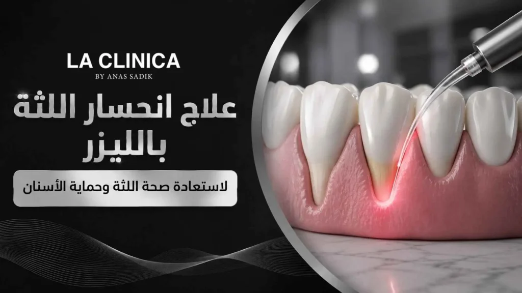 علاج انحسار اللثة بالليزر