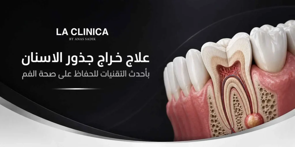 علاج خراج جذور الاسنان